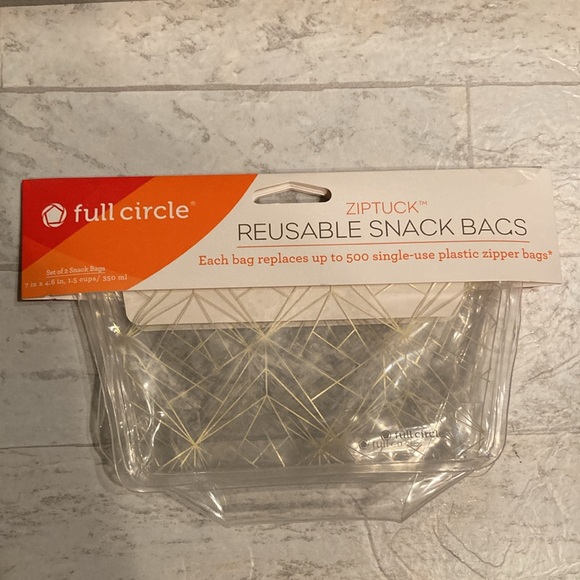 Ziptuck Sustainable Reusable Snack Bags & Sandwich Bag Bundle - Picture 7 of 16